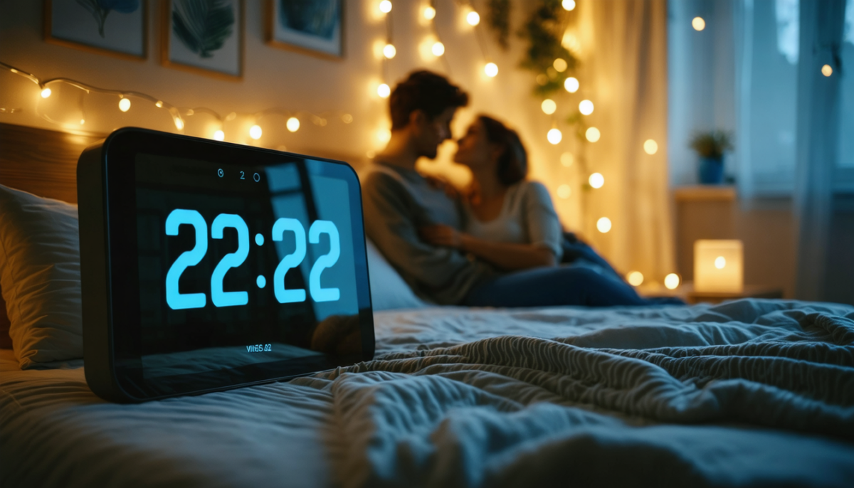 découvrez la signification de l'heure miroir 22h22 en amour et ce qu'elle révèle sur votre relation de couple. interprétez ses messages pour mieux comprendre vos sentiments et votre avenir ensemble.