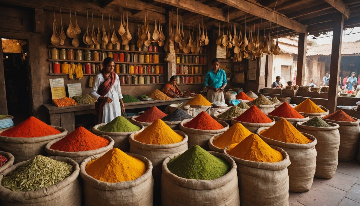 Les trésors à rapporter d'Inde : épices parfumées, vêtements traditionnels, thé d'exception et souvenirs typiques, tout en découvrant une boutique en ligne pour des tapis modernes introuvables dans vos bagages