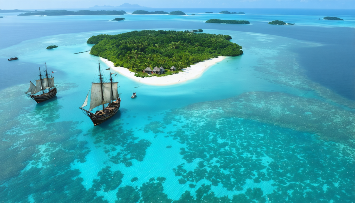 explorez l'île de la tortue à travers sa situation géographique unique et son histoire captivante, un véritable voyage au cœur de la caraïbe.