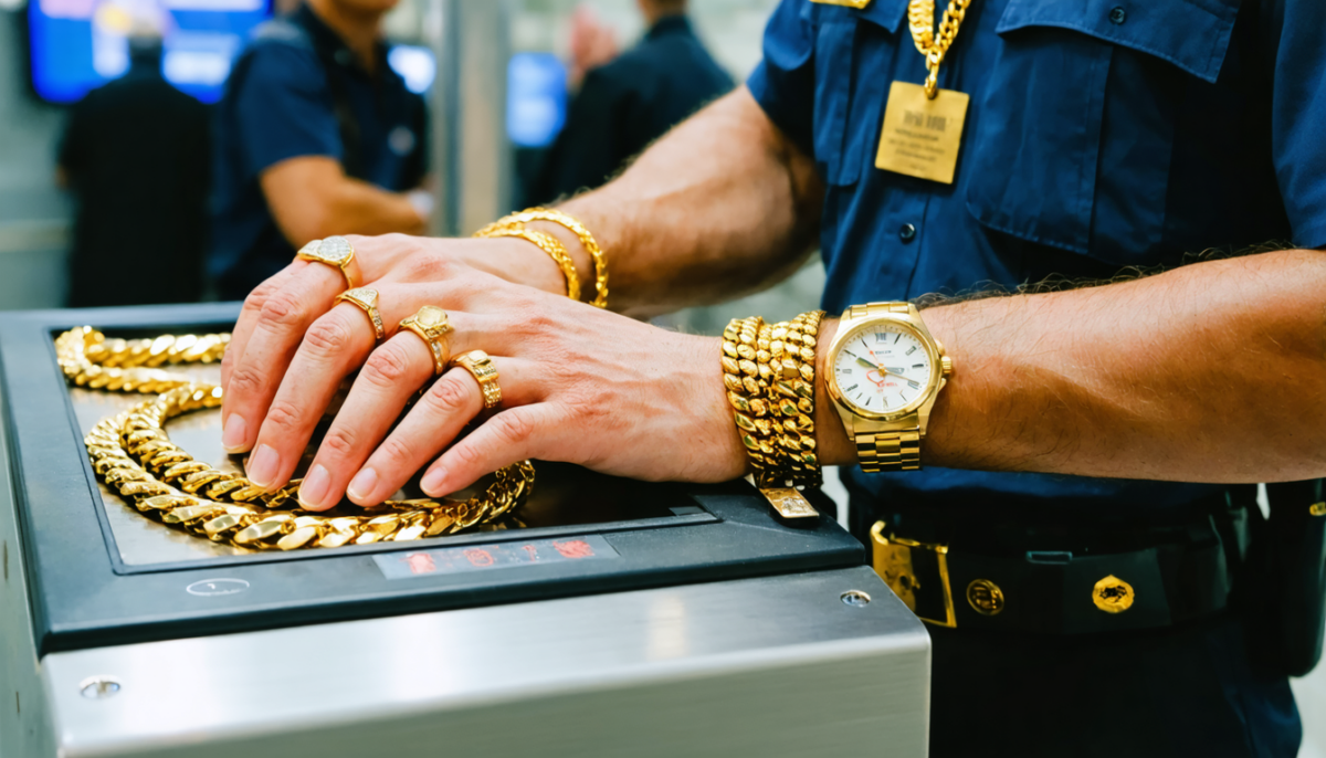 découvrez si les bijoux en or peuvent activer les portiques de sécurité à l'aéroport et comment éviter les désagréments lors de vos contrôles de sécurité.