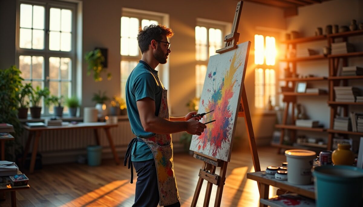 Comment désigne-t-on l'œuvre et l'activité d’un artiste ?