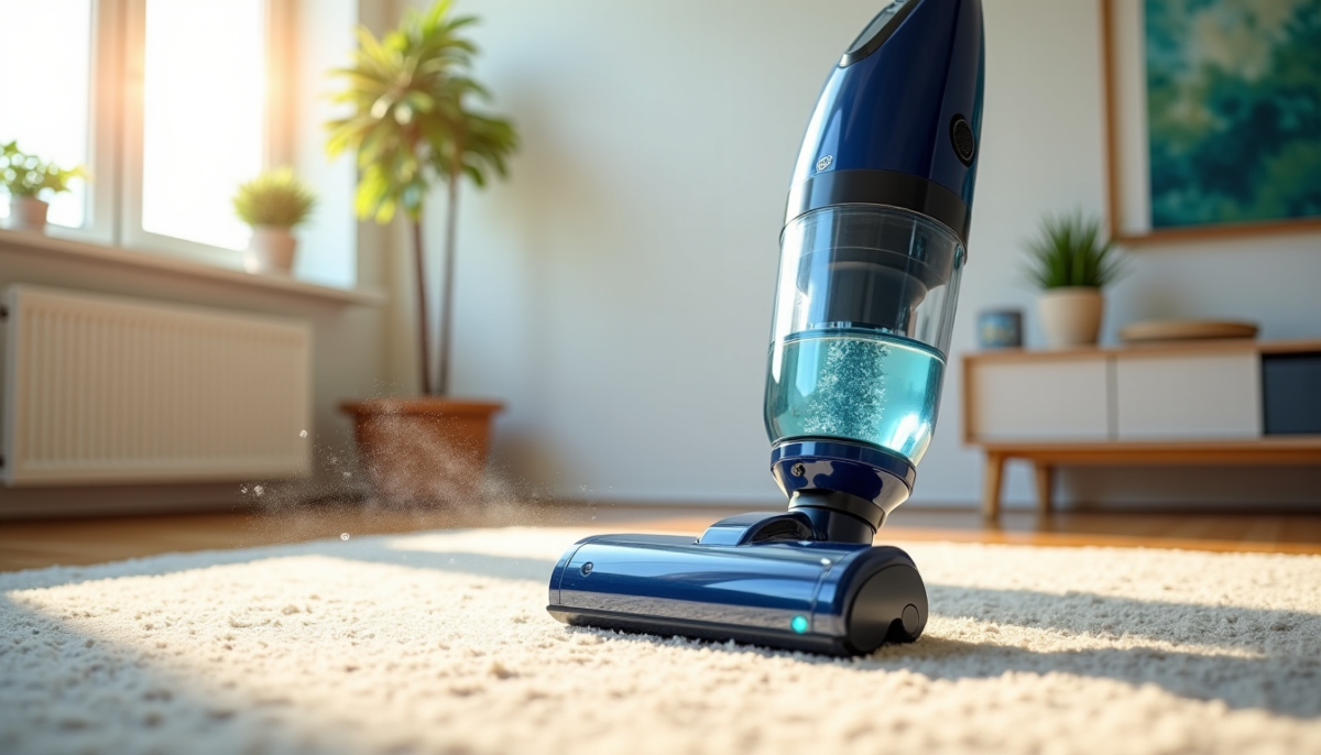 Mesurer l'efficacité de votre aspirateur à filtration à l'eau sur les allergènes